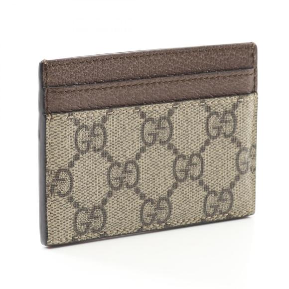 Gucci Brown Accessory Ophidia Supreme Case Multicolor Beige GG - Picture 2 of 5